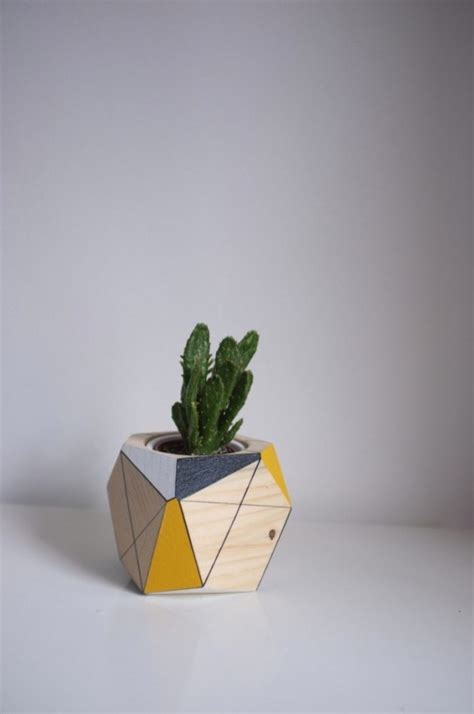 16 Stunning Geometric Planter Designs For The Perfectionist in You