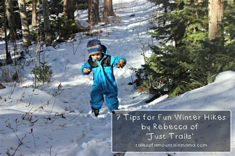 7 Tips for Fun Winter Hiking with Kids {Guest Post} - Tales of a Mountain Mama