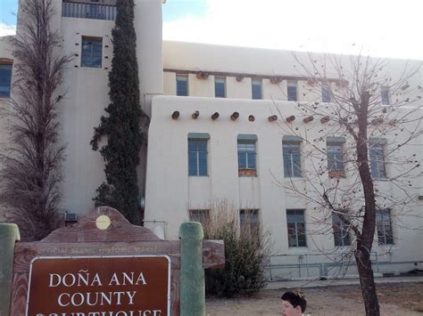 Historical Markers of New Mexico: Doña Ana County Courthouse Historical ...