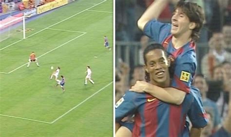 Lionel Messi’s first goal for Barcelona is absolutely brilliant - watch the stunning VIDEO ...