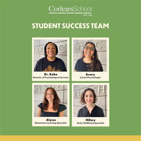 Corlears School - Meet our compassionate Student Success...