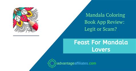 Mandala Coloring Book App Review: Feast for Mandala Lovers