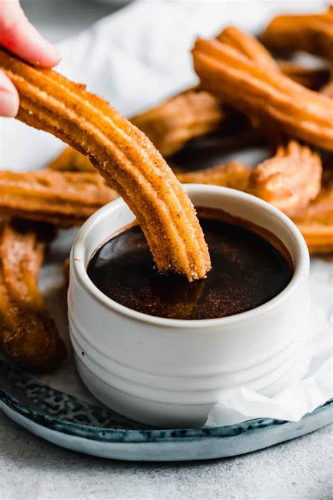 Homemade Churros with Chocolate Sauce | Easy Weeknight Recipes