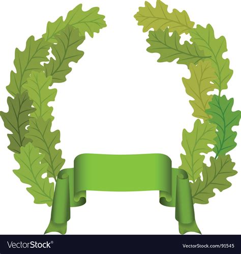 Oak leaf Royalty Free Vector Image - VectorStock