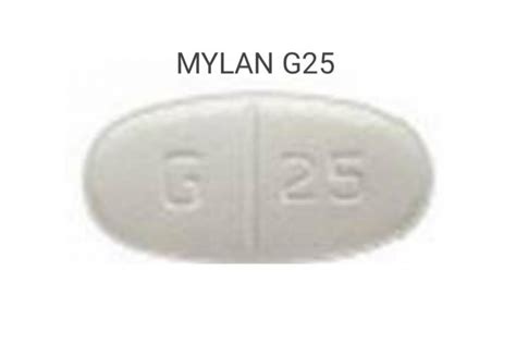 MYLAN G 25 Pill: Uses, Dosage, High & Side Effects - Public Health