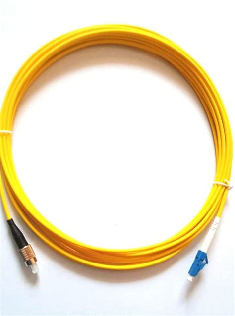 Single Mode Simplex LC/PC-FC/PC 5m,3mm Patchcord