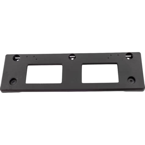 Front License Plate Bracket for Kia Sportage, Black, FWD (Front Wheel Drive), Fits 2017-2022 ...