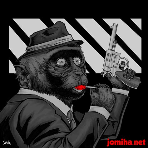 Gangster Monkey Wallpaper ~ Gangsta Monkey Picture #77269365 | goawall