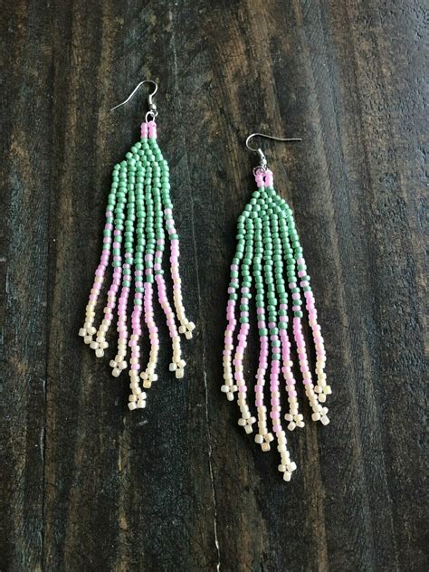 Beaded Dangle Earrings