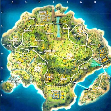 Free Fire Akan Jadikan Map Bermuda Permanen untuk Para Pemainnya! - Gamebrott.com