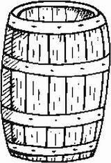 BARREL COLORING PAGES sketch template