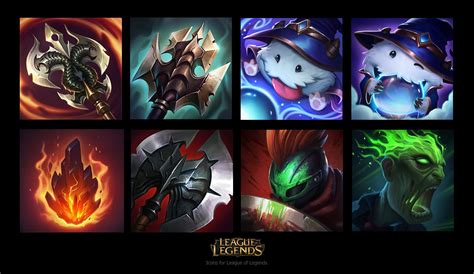 ArtStation - Icons for League of Legends, Jem Flores | League of legends items, League of ...