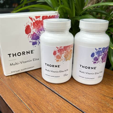 Thorne Multi-Vitamin Elite Athletic Health Supplement, Health & Nutrition, Health Supplements ...