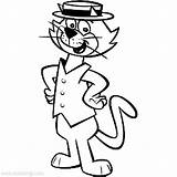 Top Cat Coloring Pages TV Show Produced By Hanna Barbera  XColoringscom sketch template