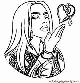 Billie Eilish Coloring Pages Printable For Free Download sketch template