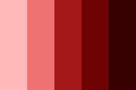 Red rose Wine Color Palette