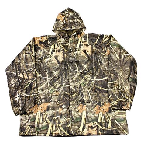 Real Tree Camouflage Dry Wear Camo Hunting Jacket Mens Size