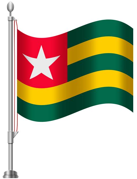 Togo Flag PNG Clip Art - Best WEB Clipart