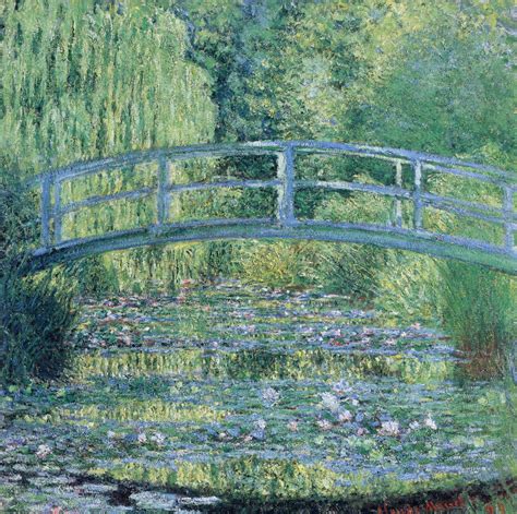 Stagno delle ninfee, armonia verde - Monet