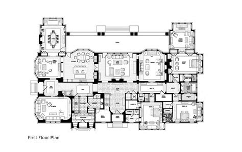 Modern Mega Mansion Floor Plans Floorplans « Homes Of The Rich - The 2E3