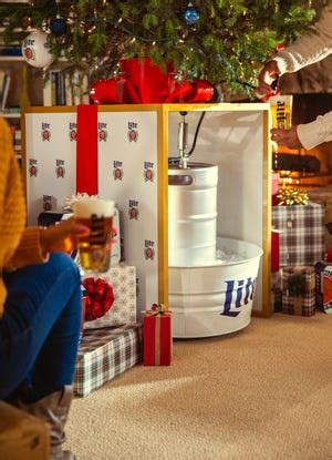 Miller Lite to release Christmas Tree Keg Stand, beernaments, knitwear