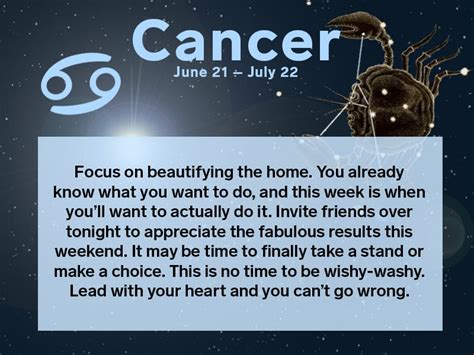 Your weekly horoscope: July 11 – 17 - Chatelaine