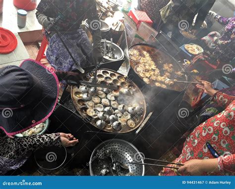 Vietnamese Street Food in Vung Tau Stock Image - Image of meal, server ...