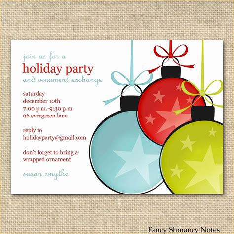 Office Christmas Party Flyer Templates Free Of Pany Business Fice ...