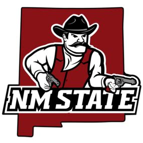 New Mexico State Aggies NCAA Logo Stickcer