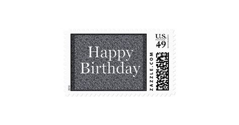 Happy Birthday Postage Stamp | Zazzle