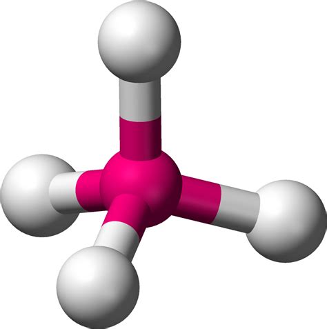 Vsepr Theory 4 Electron Pairs - Tetrahedral Molecular Geometry Clipart - Full Size Clipart ...