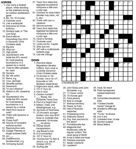 Printable Basketball Crossword Puzzles - Printable Crossword Puzzles