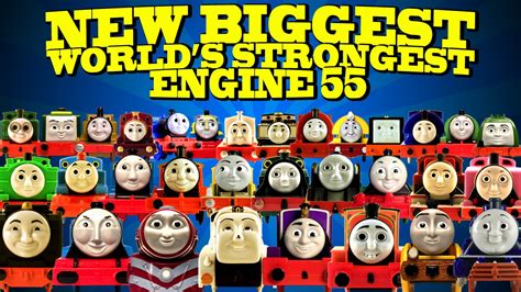 NEW BIGGEST Thomas and Friends 55 World's Strongest Engine Trackmaster ...