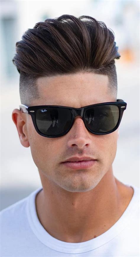 Stay Timeless with these 30 Classic Taper Haircuts | Undercut pompadour, Pompadour haircut, Mens ...