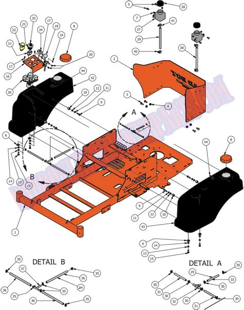 Bad Boy Mowers 2013 ZT GAS TANK ASSEMBLY Parts & Accessories