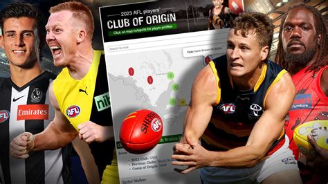 AFL Origin map: Local Aussie grassroots football clubs where current ...