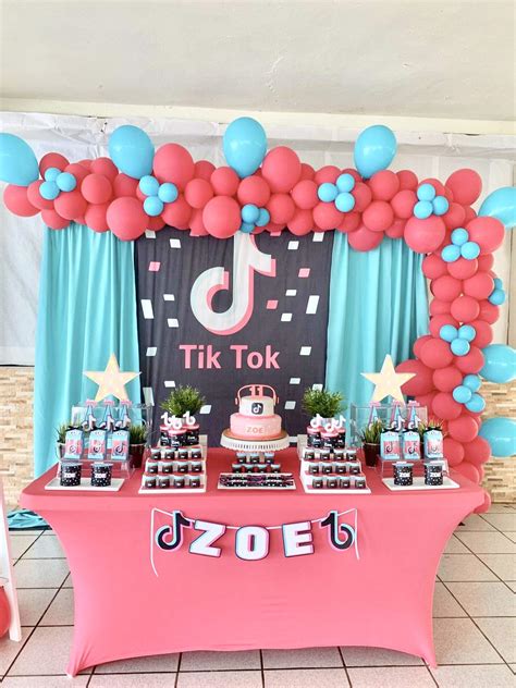 Tik Tok Birthday Party Ideas | Photo 4 of 10 | Catch My Party