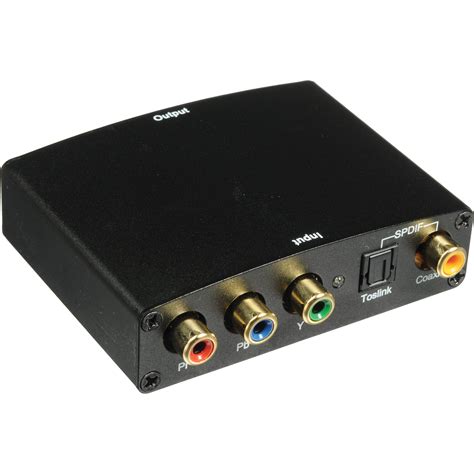 Comprehensive RGB YPbPr to HDMI Converter with SPDIF CCN-CH101