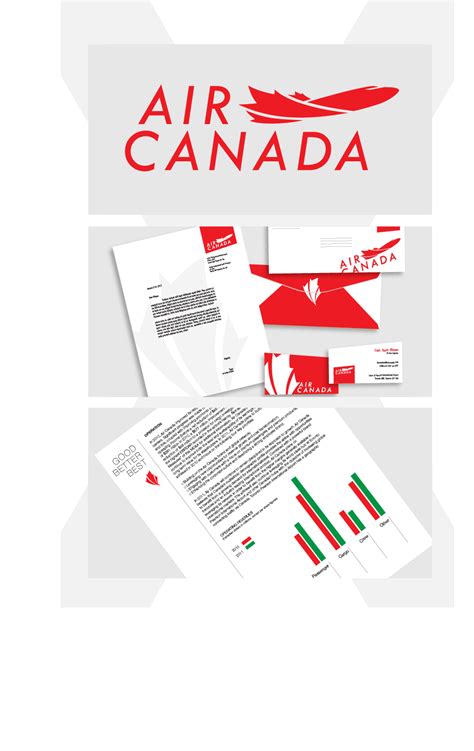 Air Canada rebrand - School Project on Behance