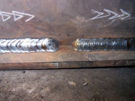 Mig Welding Techniques - for vertical welding - uphill, downhill ...