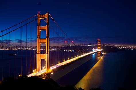 Golden Gate Bridge Evening San Francisco Wallpapers - Wallpaper Cave