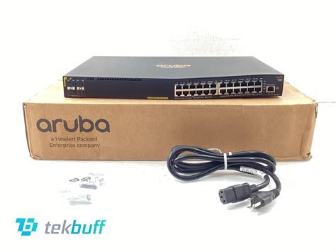 HPE Aruba JL255A#ABA 2930F 24G PoE+ 4SFP+ Switch - 24-Ports - 370W | eBay