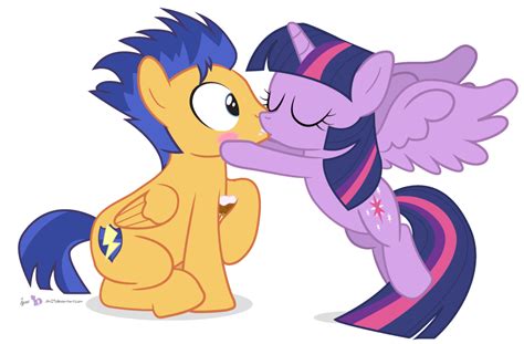 Rainbow dash kiss twilight sparkle my little pony - ultrabatman