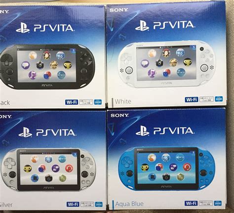 PS Vita PCH-2000 Console Various Colors W/ Charger and Box In | Etsy