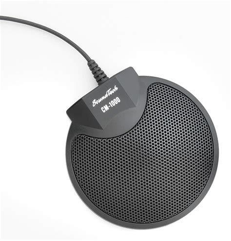 Amazon.in: Buy Sound Tech CM-1000 Table Top Conference Meeting Microphone with Omni-Directional ...