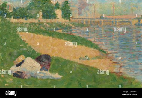 Study for bathers at asnieres hi-res stock photography and images - Alamy