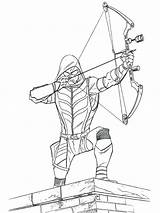 Archery Coloring Pages For Kids To Print  Games Online sketch template