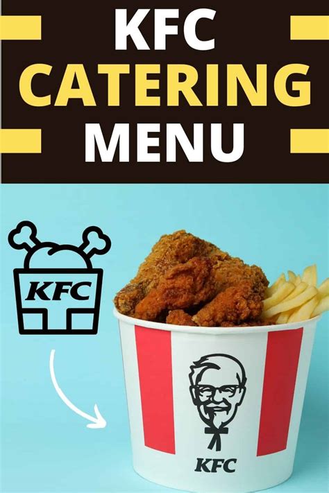 KFC Catering Menu and Prices (2024 Guide)