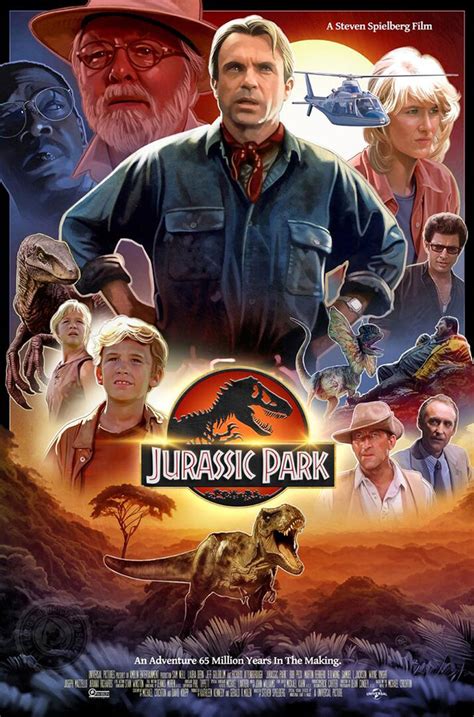 Jurassic Park Poster 1993