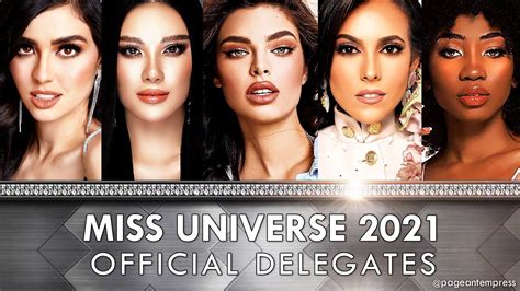 Miss Universe 2021 Official Contestants Part 1 🥇 Own That Crown